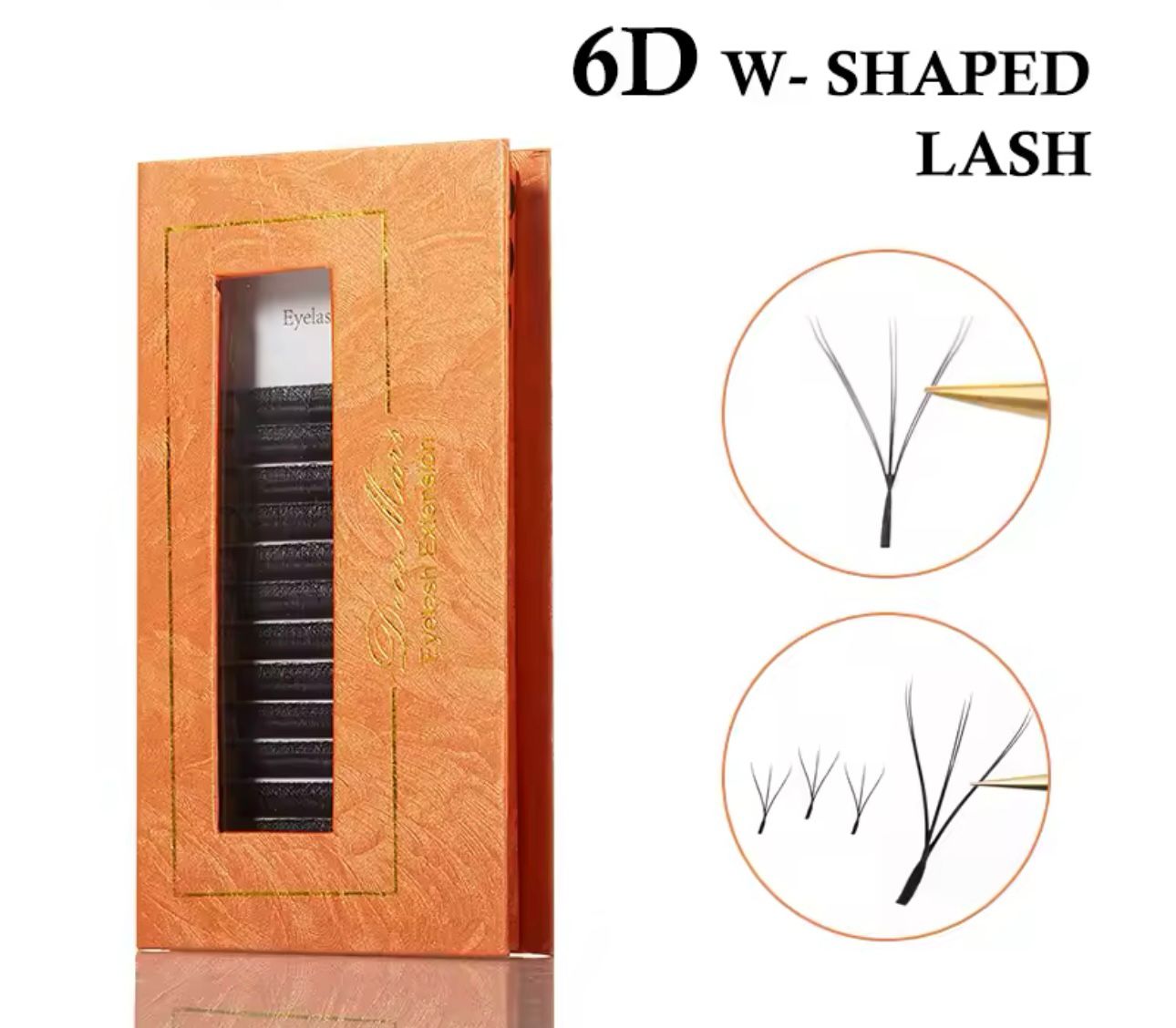 Pestanas DeceMars 6D - Egípcio Mix 8-15mm