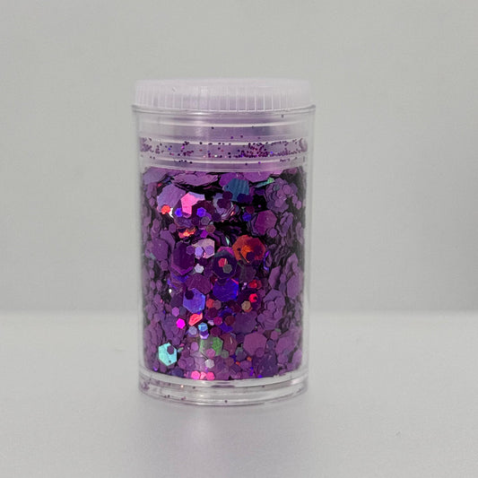 Gitter Flocos Nail Art REF-L10