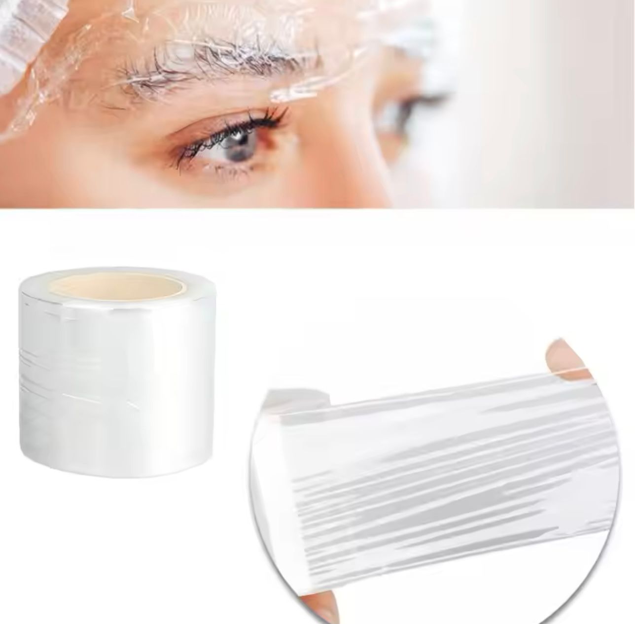 Película Elástica para Pestanas e Sobrancelha