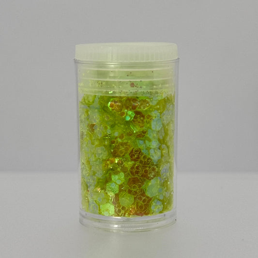 Gitter Flocos Nail Art REF-L17