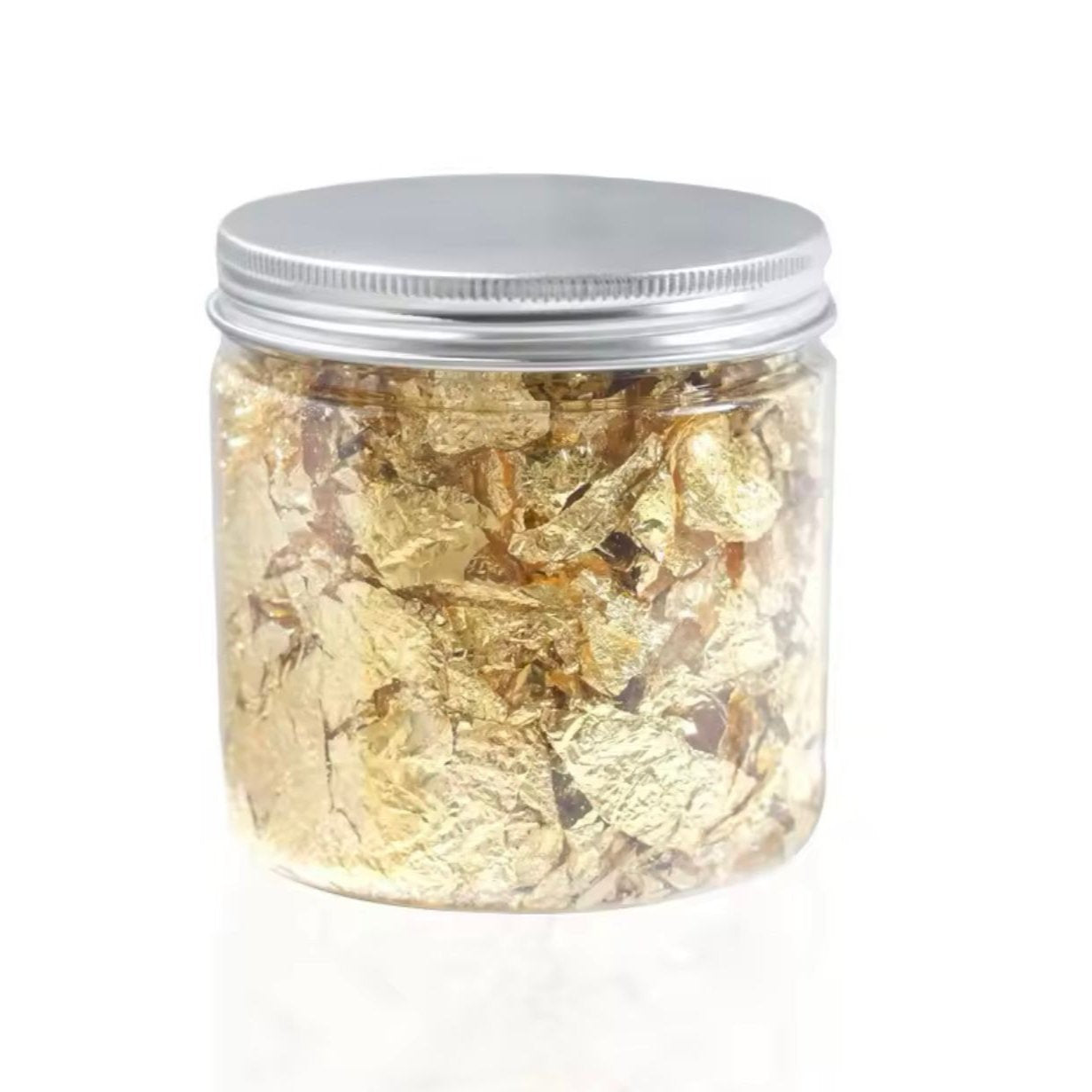 Decoração em Folha de Ouro para Unhas DOURADO - Frasco 20G