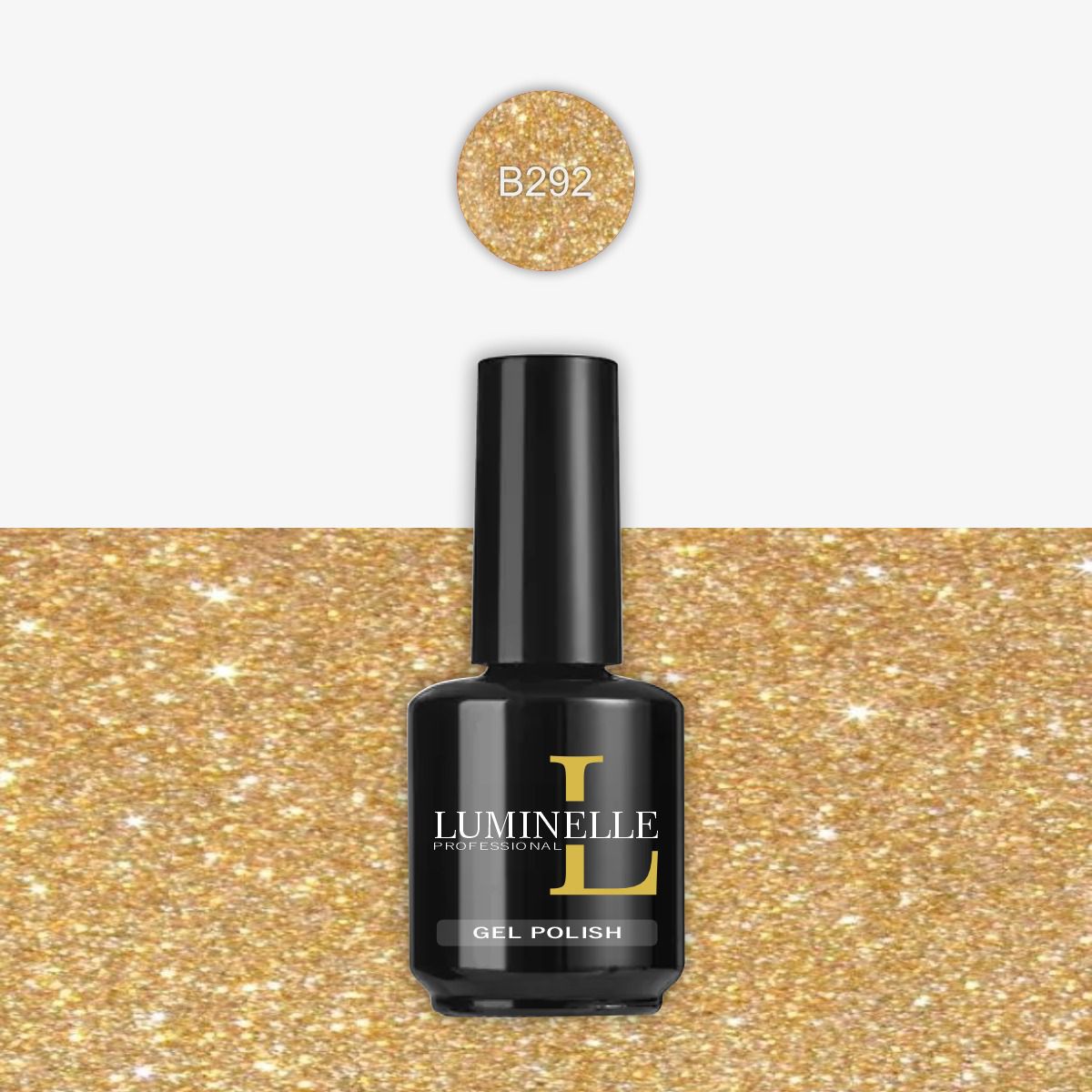Verniz Gel Luminelle Glitter B292 - 15ml