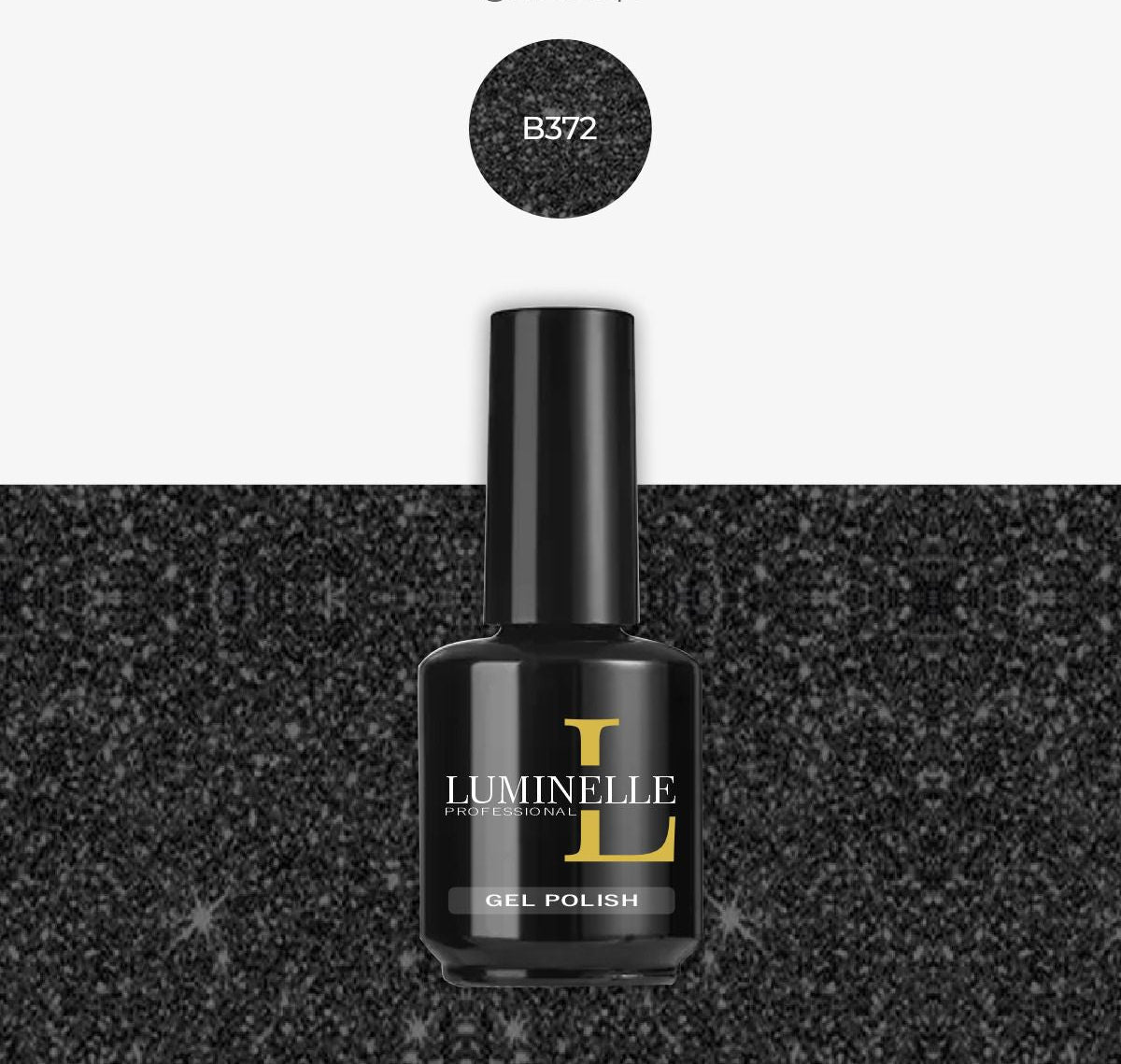 Verniz Gel Luminelle Glitter B372 - 15ml
