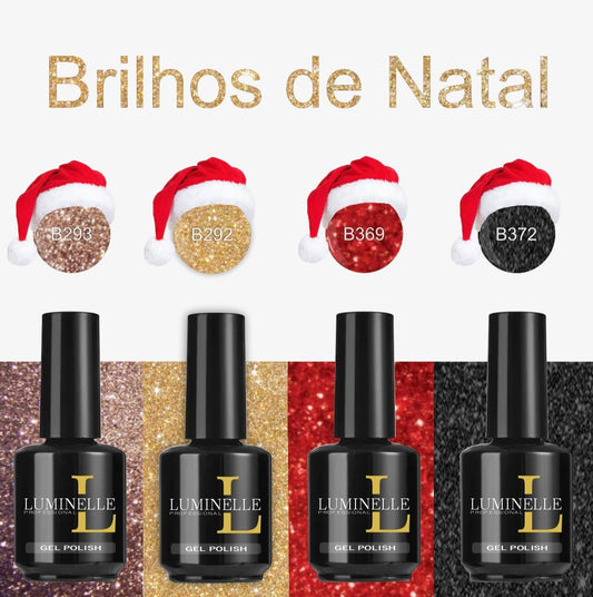Coleção Brilhos de Natal - Glitters - 15ml