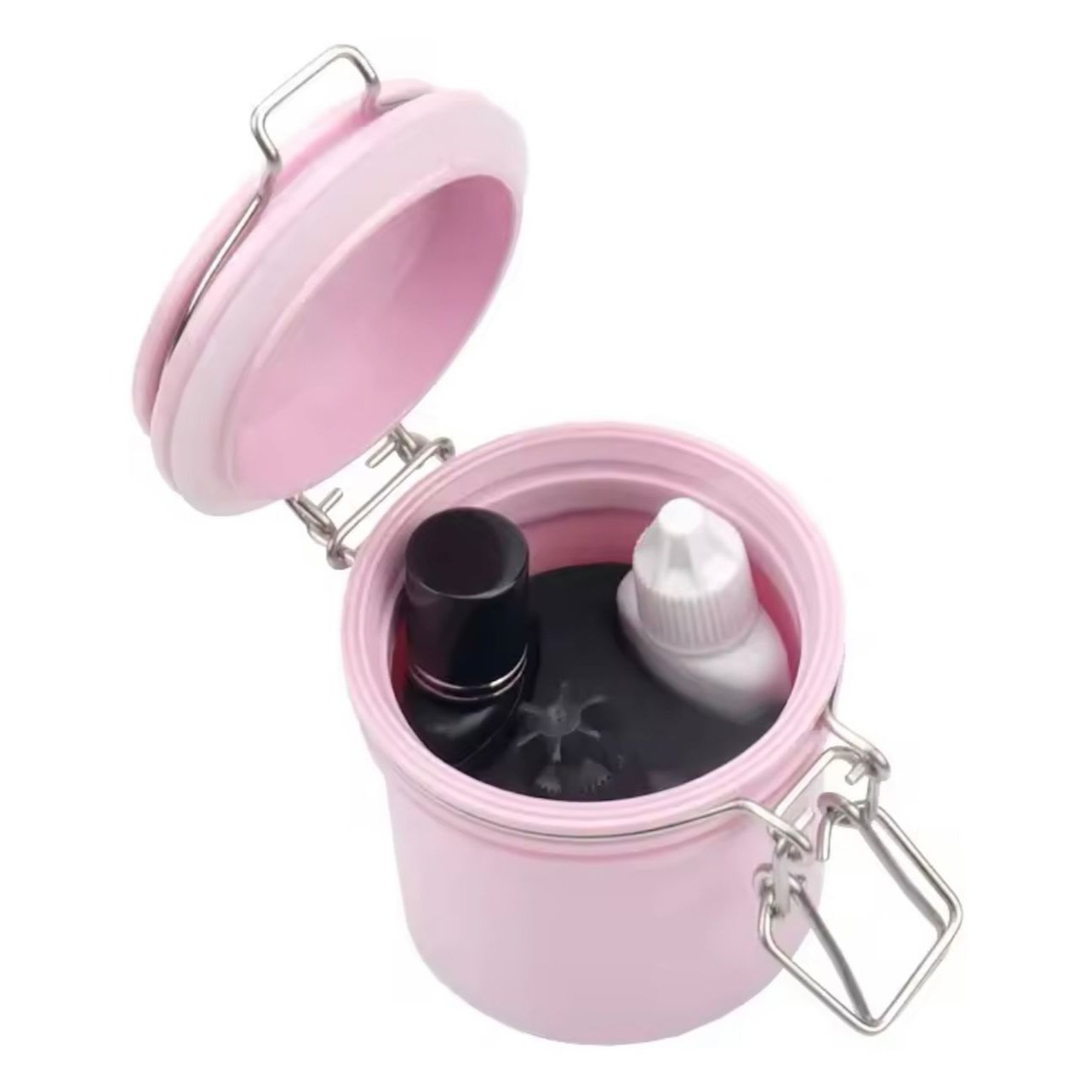 Tanque Hermético - Armazenamento de Cola de Pestanas